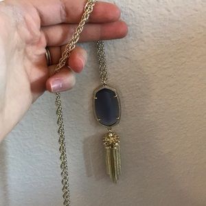 Kendra Scott Rayne Necklace in Slate